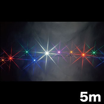 LEDルミネーション(連結タイプ) LEDストリング(ミックスカラータイプ) DENSAN(ジェフコム)