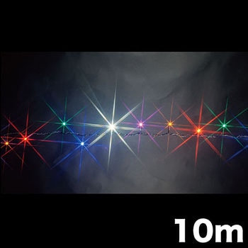 LEDルミネーション(連結タイプ) LEDストリング(ミックスカラータイプ) DENSAN(ジェフコム)