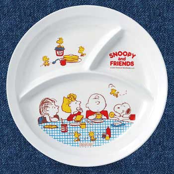 3ツ切ランチ皿 スリーライン