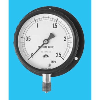 旭計器 密閉形圧力計 B形 蒸気用耐振形 圧力範囲（MPA）：0～0.2 1個