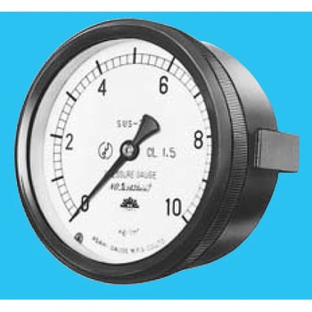 旭計器 密閉形圧力計 D形 耐熱耐振形 圧力範囲（MPA）：0～0.3 1個 315