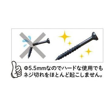GROVE ステンレスウッドデッキビス(ケース売) - グローブウッド(GROVE WOOD)