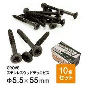 GROVE ステンレスウッドデッキビス(ケース売) グローブウッド(GROVE WOOD)