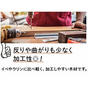 天然木ウッドデッキ材 セランガンバツ グローブウッド(GROVE WOOD)