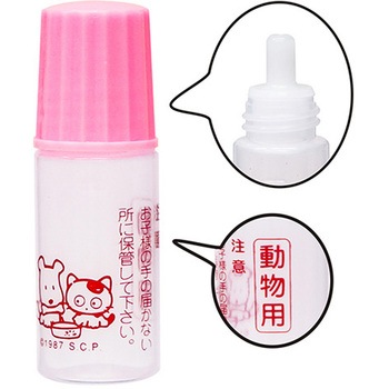 動物用点眼容器(プロ点眼 長型 タマ絵柄入り) 金鵄製作所