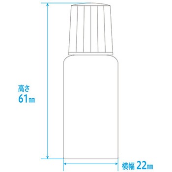動物用点眼容器(プロ点眼 長型 タマ絵柄入り) 金鵄製作所