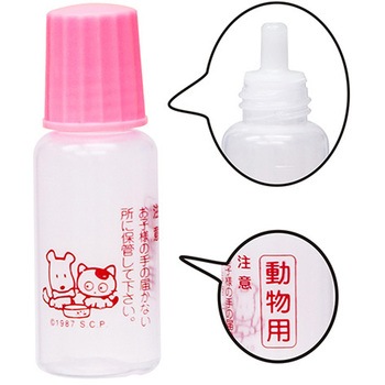 動物用点眼容器(プロ点眼 長型 タマ絵柄入り) 金鵄製作所