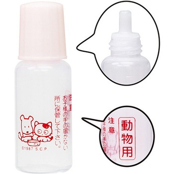 動物用点眼容器(プロ点眼 長型 タマ絵柄入り) 金鵄製作所