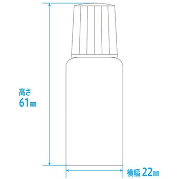 動物用点眼容器(プロ点眼 長型 タマ絵柄入り) 金鵄製作所