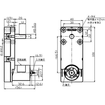 DCギアドモータ TP-2732D-IAタイプ スリーピース