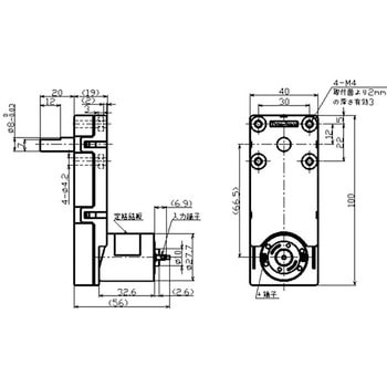 DCギアドモータ TP-2732D-IBLタイプ スリーピース