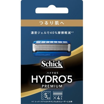 ハイドロ5プレミアム つるり肌へ 替刃 Schick(シック) カミソリ本体