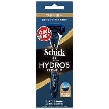ハイドロ5プレミアム つるり肌へ ホルダー(刃付き) - Schick(シック)