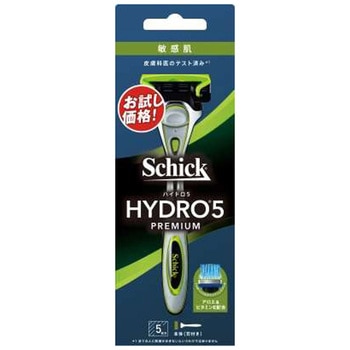 ハイドロ5プレミアム 敏感肌 ホルダー(刃付き) Schick(シック)