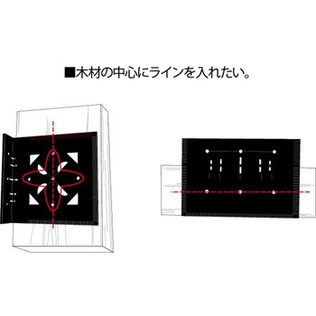 2x4・1x4材用 工作定規 - ダイドーハント(旧:大同製鋲所)