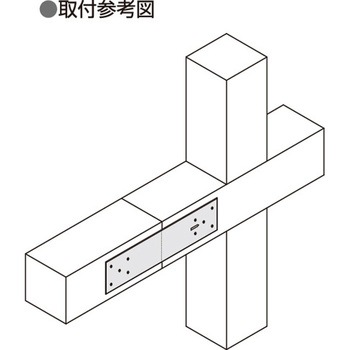 DH 釘止め短冊 330 ダイドーハント(旧:大同製鋲所)
