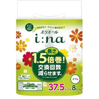 エリエールi：na(イーナ)トイレットティシュー1．5倍巻 大王製紙