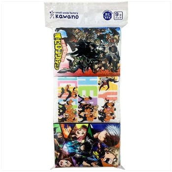 僕のヒーローアカデミア水に流せるポケットティシュ - 河野製紙