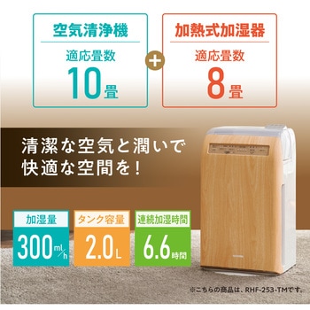 加湿空気清浄機10畳デザインモデル アイリスオーヤマ