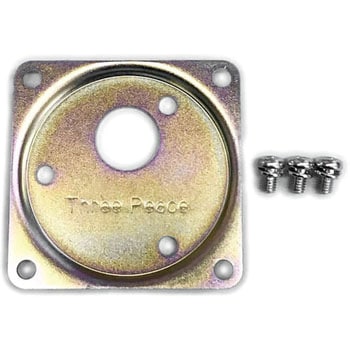 □43取付プレート Φ3.5丸穴 スリーピース