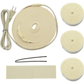 これカモ 凍結防止ヒーター サーモスタットつき (水道管の凍結防止 金属管用) GAONA(ガオナ)