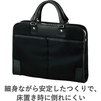 ビジネスバッグ キャリングバッグ 対応 薄マチ 自立タイプ 15 6インチまで対応 ブラック Bm Or03bk エレコム キャリングバッグ 通販モノタロウ Bm Or03bk