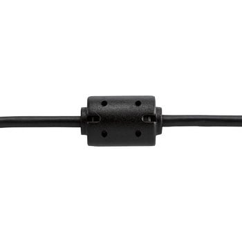 USBケーブル デジカメ用 ミニ8pin平型タイプ フェライトコア ブラック エレコム