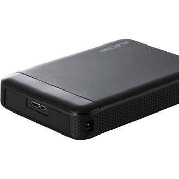 エレコム HDD 外付けハードディスク ELP-EDV005UBK ELECOM - エレコム HDD 外付けハードディスク ELP-EDV005UBKの通販 by