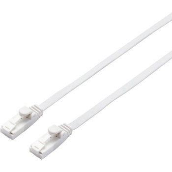 LANケーブル CAT6A準拠 ギガビット 爪折れ防止 フラット より線 スリムコネクタ RoHS 1.4mm エレコム