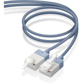LANケーブル CAT6A準拠 ギガビット 爪折れ防止 スーパースリム より線 RoHS エレコム