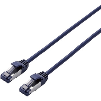 LANケーブル cat8 より線 超スリム(直径：4.1mm) 爪折れ防止 保護カバー付き LD-OCTST エレコム