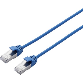 LANケーブル cat7 より線 超スリム(直径：4.1mm) 保護カバー付き RoHS LD-TWSS エレコム