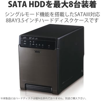 LGB-4BNHEU3 HDDケース 3.5インチハードディスク USB3.0/e-SATA対応 1