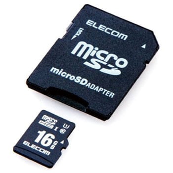 MF-CAMR016GU11A マイクロSD カード UHS-I 車用 SD変換アダプタ付