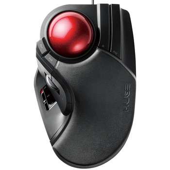 エレコム トラックボールマウス 有線／無線／Bluetooth 8ボタン 人差しPCタブレット