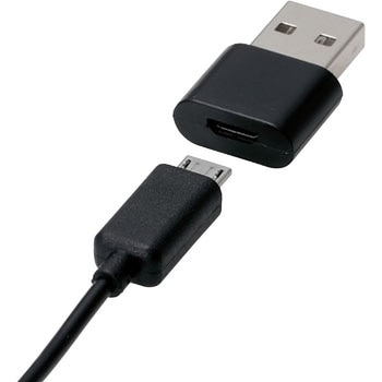スマホ・タブレット用メモリリーダライタ(USBポート付) エレコム