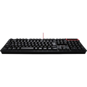 キーボード 有線 メンブレン式 テンキー付き メンブレン ハードウェアマクロ機能 PS5 ブラック エレコム