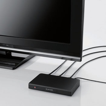 ELECOM　ディスプレイ分配器　VSP-HD14BK VSP-HD14BK HDMI分配器 1入力 1台 エレコム 【通販モノタロウ】