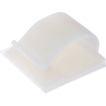 固定具 コードクリップ ゴム系粘着テープ付 PANDUIT(パンドウイット)