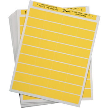 C100X050YLJ レーザープリンタ用コンポーネントラベル PANDUIT(パンドウイット) 73832264
