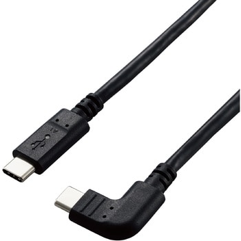 L字 USB C充電ケーブル 光USB 3.1ケーブル 光ファイバーL型