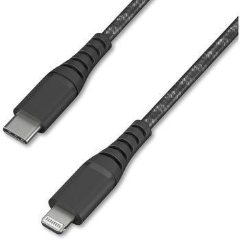高耐久USB-C to Lightningケーブル 1.5m アイリスオーヤマ