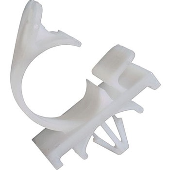 コードクリップ 押し込み固定 テレホングレー PANDUIT(パンドウイット)