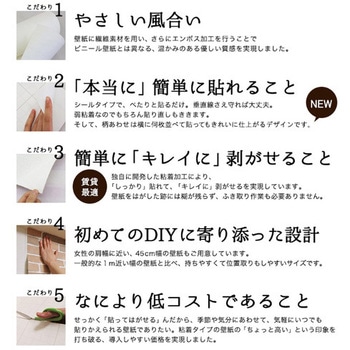 貼ってはがせてのり残りしない壁紙 - 菊池襖紙工場
