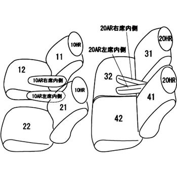 シートカバー ジュニア クラッツィオ