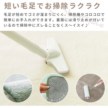 洗えるラグ メレンゲタッチ 萩原