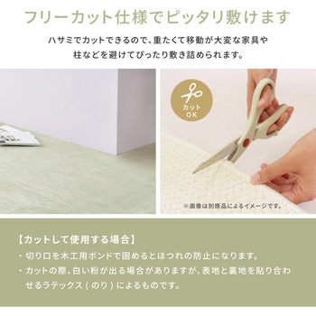 ペット向け敷き詰めカーペット ラウム(折畳) - 萩原