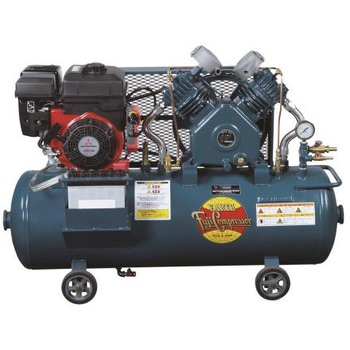 2.2kw エアーコンプレッサー(エンジン付・タンク 99L) エスコ