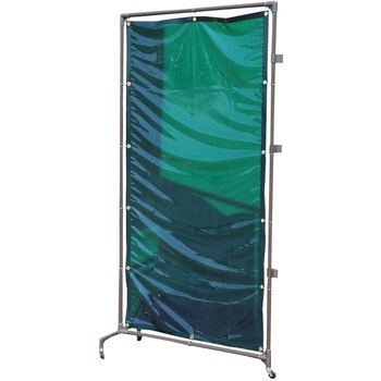 1000x2150mm 溶接作業フェンスセット(グリーン エスコ