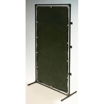 1000x2000mm 溶接作業フェンスセット(緑色) エスコ